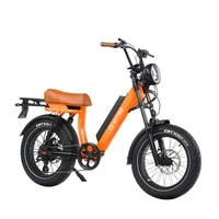 Onemile Scrambler V Pro Electric Bike - 850W Power | 19.2Ah Battery | 28mph Speed | 56mi Range | Retro V/2.0 | Step-Thru