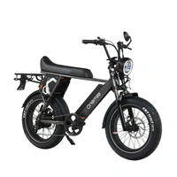 Onemile Scrambler S Pro Electric Bike - 850W Power | 19.2Ah Battery | 28mph Speed | 56mi Range | Retro S/2.0 | High-Step