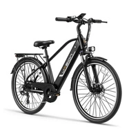 Jasion EB5 Roamer Electric Bike - 500W Power | 11Ah Battery | 15.5mph Speed | 62mi Range | High-Step