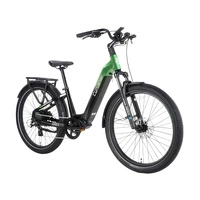 Cyrusher Grace Electric City Bike - 1400W Power | 15Ah Battery | 28mph Speed | 59mi Range | Step-Thru