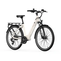 QREATE City Pro Electric Bike - 250W Power | 15Ah Battery | 15.5mph Speed | 62mi Range 
