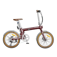 Heybike Helio F Electric Bike - 250W Power | 10Ah Battery | 15.5mph Speed | 75mi Range | Vintage Edition