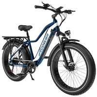 ECORUSH ECO R1 Electric Bike - 250W Power | 13Ah Battery | 15.5mph Speed | 62mi Range