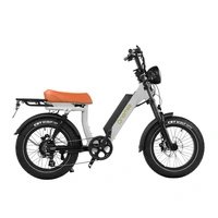 Onemile Scrambler V Pro Electric Bike - 850W Power | 19.2Ah Battery | 28mph Speed | 56mi Range | Retro V/2.0 | Step-Thru
