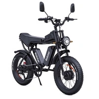 Ridstar Q20 Pro Electric Bike - 2000W Power | 40Ah Battery | 34mph Speed | 75mi Range