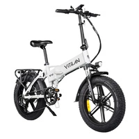 Vitilan V3 2.0 Foldable Electric Bike - 1200W Power | 13Ah Battery | 28mph Speed | 45mi Range