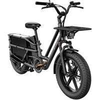 Fiido T2 Longtail Cargo Electric Bike - 2023 | 750W Power | 20Ah Battery | 25mph Speed | 69mi Range