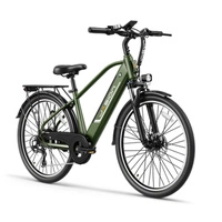 Jasion EB5 Roamer Electric Bike - 500W Power | 11Ah Battery | 15.5mph Speed | 62mi Range | High-Step