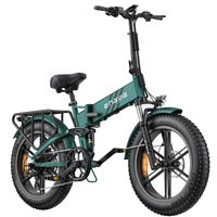 ENGWE Engine Pro 2.0 Foldable Electric Bike - 1200W Power | 16Ah Battery | 28mph Speed | 68mi Range
