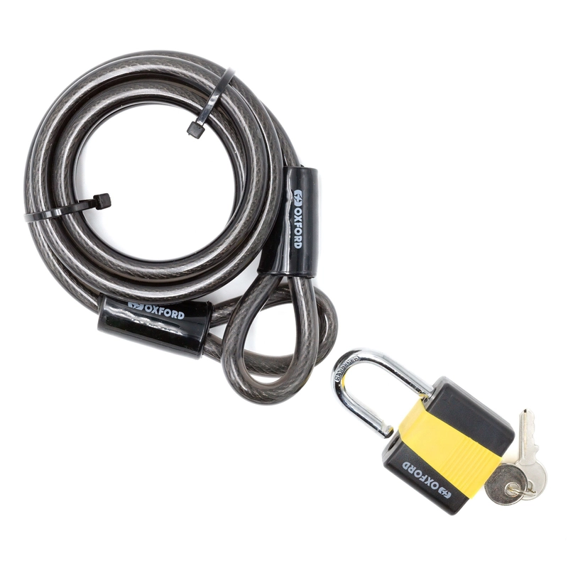 Loop Lock 1.8m x 10mm Lock Padlock Oxford Ebike Scooter