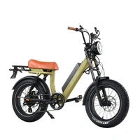 Onemile Scrambler V Pro Electric Bike - 850W Power | 19.2Ah Battery | 28mph Speed | 56mi Range | Retro V/2.0 | Step-Thru