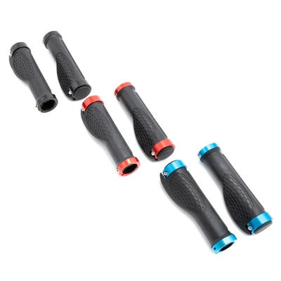 Rubber Handle Grips with Metal Ring