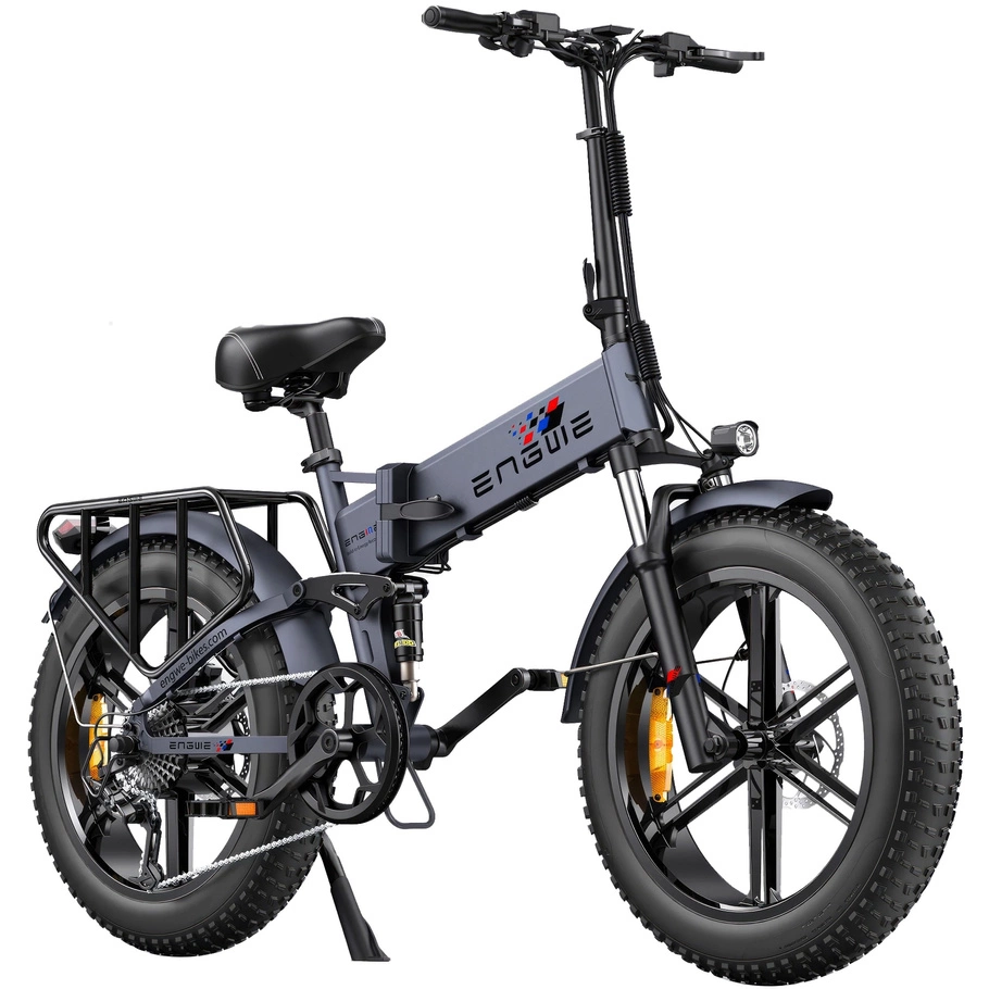 ENGWE Engine Pro Foldable Electric Bike - 1000W Power | 16Ah Battery | 30mph Speed | 75mi Range