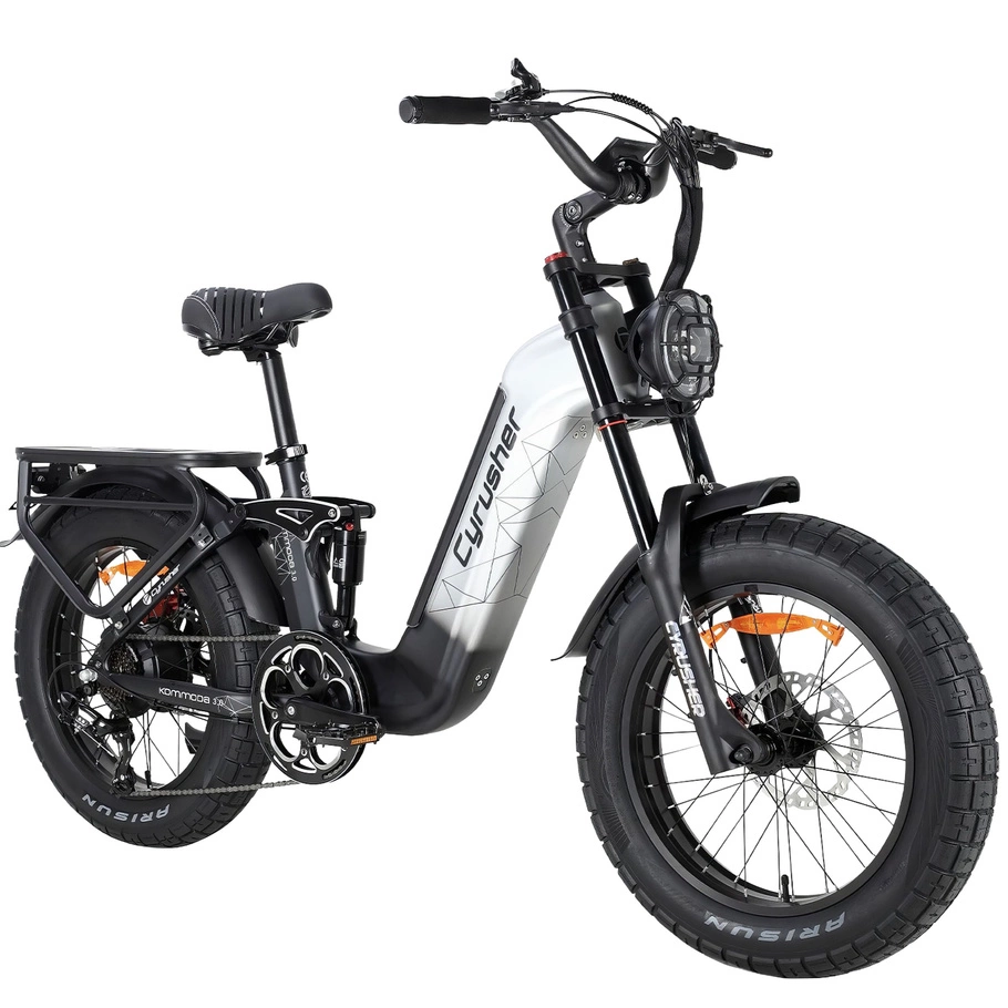 Cyrusher Kommoda 3.0 Electric Bike - 1400W Power | 20Ah Battery | 28mph Speed | 68mi Range