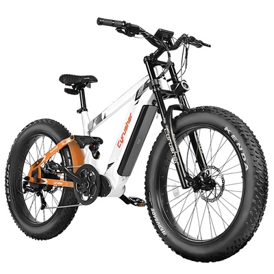 Cyrusher Ranger Electric Bike - 750W Power | 20Ah Battery | 28mph Speed | 75mi Range
