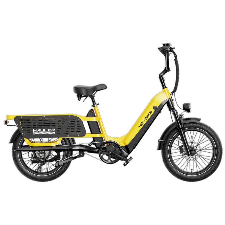 Heybike Hauler Electric Bike - 1400W Power | 30.5Ah Battery | 28mph Speed | 85mi Range | Dual Battery