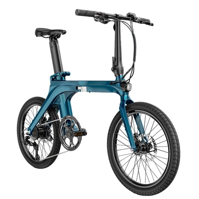 Fiido X Classic Foldable Electric Bike - 250W Power | 11.6Ah Battery | 15.5mph Speed | 81mi Range | Flat Handlebar