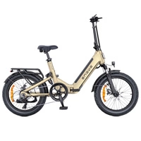 Engwe L20 3.0 Boost Electric Bike - 250W Power | 13.5Ah Battery | 15.5mph Speed | 84mi Range