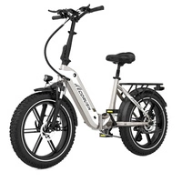 ECORUSH ECO R2 Electric Bike - 250W Power | 10.4Ah Battery | 15.5mph Speed | 55mi Range