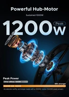 ENGWE X26 Foldable Electric Bike - 1200W Power | 19.2Ah Battery | 31mph Speed | 62mi Range