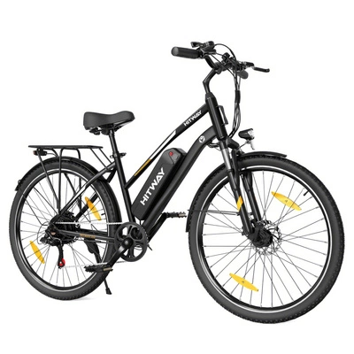 HITWAY BK27 Electric Bike - 250W Power | 12Ah Battery | 15.5mph Speed | 56mi Range