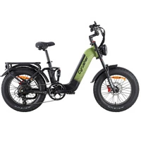 Cyrusher Kommoda 3.0 Electric Bike - 1400W Power | 20Ah Battery | 28mph Speed | 68mi Range