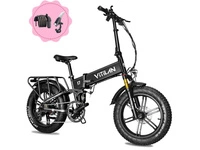 Vitilan I7 Pro 2.0 Foldable Electric Bike - 750W Power | 16Ah Battery | 28mph Speed | 55mi Range