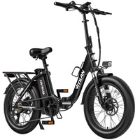 Vitilan U3 Foldable Electric Bike - 750W Power | 13Ah Battery | 28mph Speed | 45mi Range