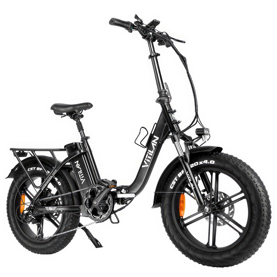 Vitilan U7 Foldable Electric Bike - 750W Power | 20Ah Battery | 28mph Speed | 65mi Range