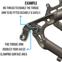 Torque Arm for Electric Bike - Universal | Rear Motor | M12 | M14 | M16