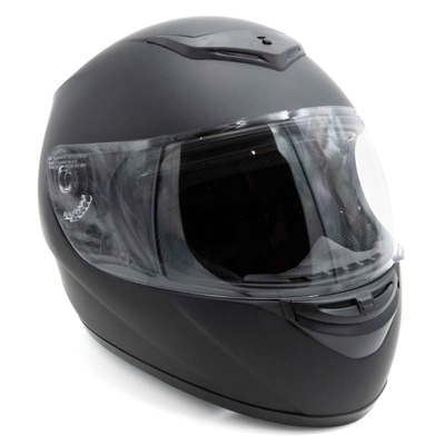 Full Face Helmet - Integrated Visor | Wind Noise Reduction | Multiple Sizes