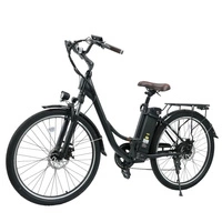 isinwheel Swift Rider U2 Electric Bike - 500W Power | 13Ah Battery | 20mph Speed | 47mi Range
