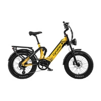 Cyrusher Kommoda Pro Electric Bike - 1800W Power | 20Ah Battery | 28mph Speed | 68mi Range | Step-Thru