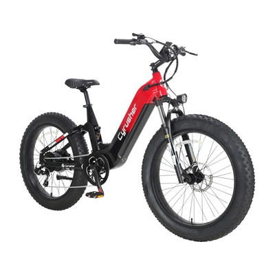 Cyrusher Roam Electric Bike - 750W Power | 15.6Ah Battery | 28mph Speed | 62mi Range | Step-Thru All-Terrain