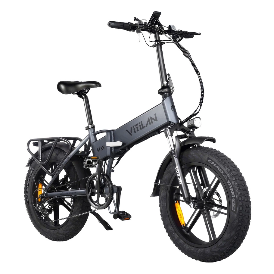 Vitilan V3 2.0 Foldable Electric Bike - 1200W Power | 13Ah Battery | 28mph Speed | 45mi Range
