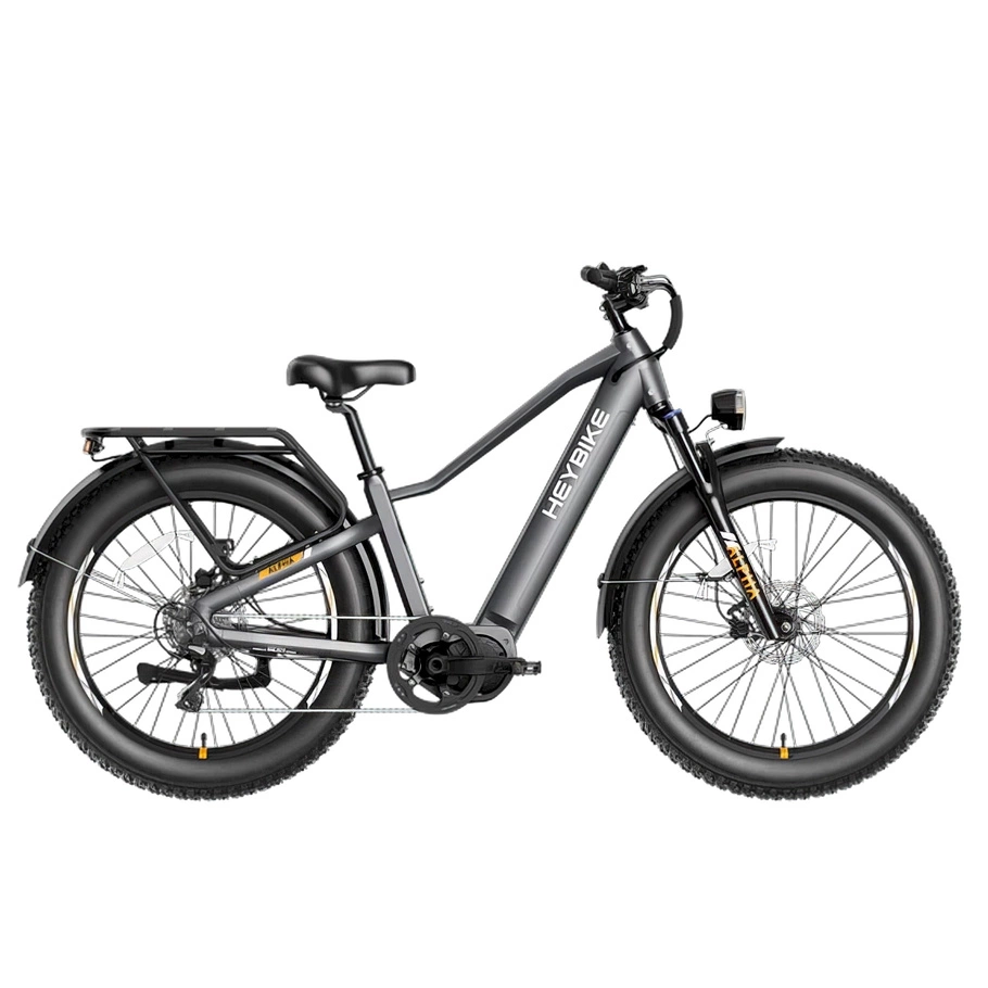 Heybike Alpha Electric Bike - 750W Power | 14.1Ah Battery | 28mph Speed | 60mi Range | High-Step