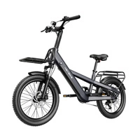 Heybike EC Compact Sport Electric Bike - 250W Power | 13Ah Battery | 15.5mph Speed | 68mi Range