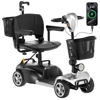 isinwheel X02 Pro Electric Mobility Scooter - 250W Power | 20Ah Battery | 6mph Speed | 20mi Range