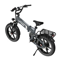 Hitway BK10S PRO Folding Electric Bike - 250W Power | 15Ah Battery | 15.5mph Speed | 75mi Range | 20-Inch Puncture-Resistant Tire