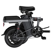 ENGWE T14 Foldable Electric Bike - 600W Power | 10Ah Battery | 30mph Speed | 50mi Range