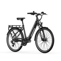 QREATE City Pro Electric Bike - 250W Power | 15Ah Battery | 15.5mph Speed | 62mi Range 