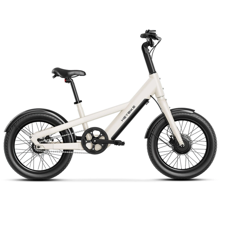 Heybike EC Compact City Electric Bike - 250W Power | 13Ah Battery | 15.5mph Speed | 68mi Range