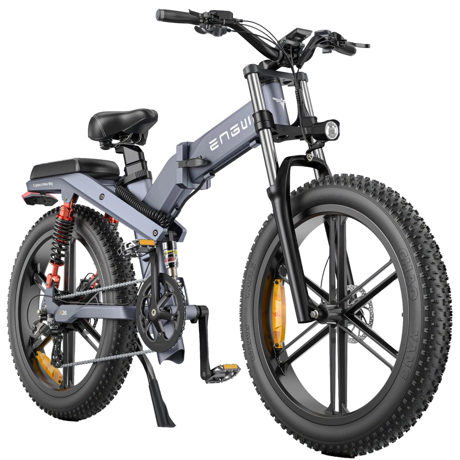 ENGWE X26 Foldable Electric Bike - 1200W Power | 19.2Ah Battery | 31mph Speed | 62mi Range