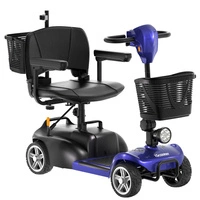 isinwheel X02 Pro Electric Mobility Scooter - 250W Power | 20Ah Battery | 6mph Speed | 20mi Range