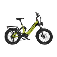 Cyrusher Kommoda Pro Electric Bike - 1800W Power | 20Ah Battery | 28mph Speed | 68mi Range | Step-Thru
