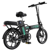 HITWAY BK5SL Foldable Electric Bike - 250W Power | 13Ah Battery | 15.5mph Speed | 56mi Range
