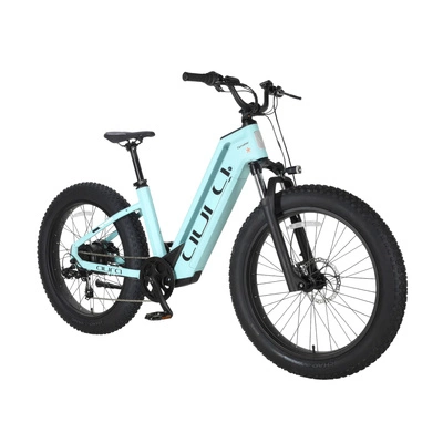 Cyrusher Aura Electric Bike - 1400W Power | 15Ah Battery | 28mph Speed | 60mi Range | Step-Thru
