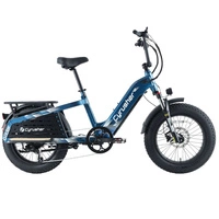 Cyrusher Glider Cargo Electric Bike - 250W Power | 15.6Ah Battery | 15.5mph Speed | 62mi Range