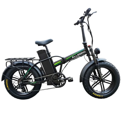Allegro City Fold Pro Electric Bike - 750W Power | 60Ah Battery | 30mph Speed | 55mi Range | TDL6125