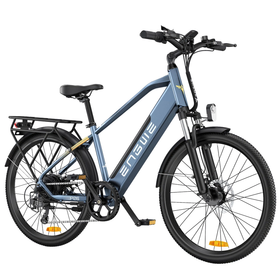 ENGWE P26 Electric Bike - 250W Power | 16Ah Battery | 15.5mph Speed | 62mi Range